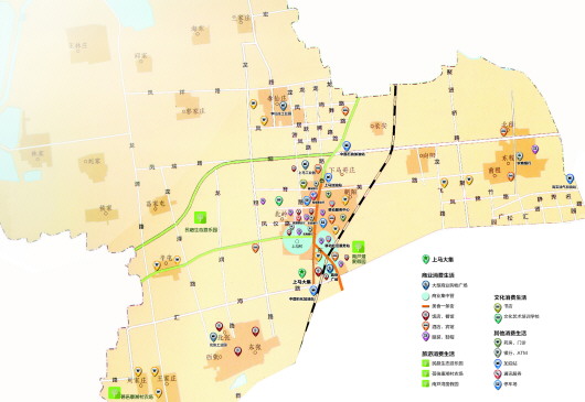 上马街道消费生活服务地图 一图在手,生活乐无忧
